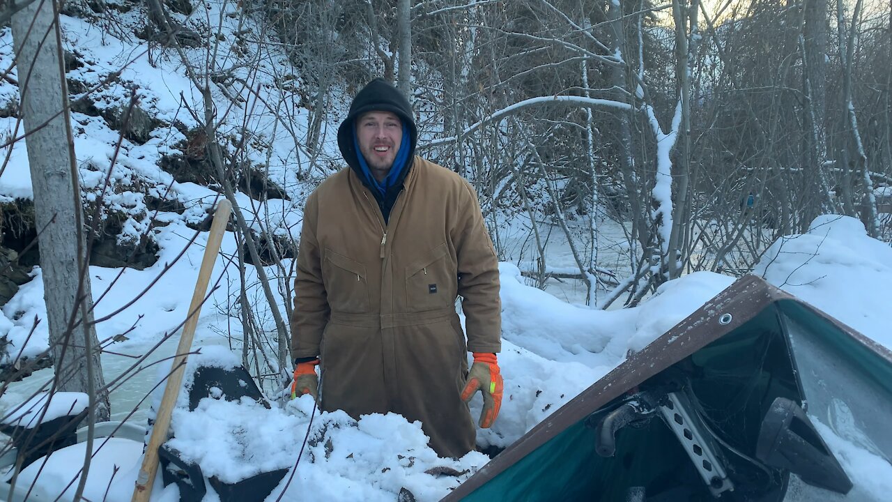 Winter Problems in Alaska, Ice Overflow