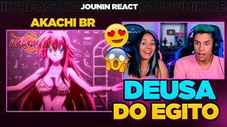 DEUSA DO EGITO - ZUEIRA ANIME | [React em Casal] 🔥