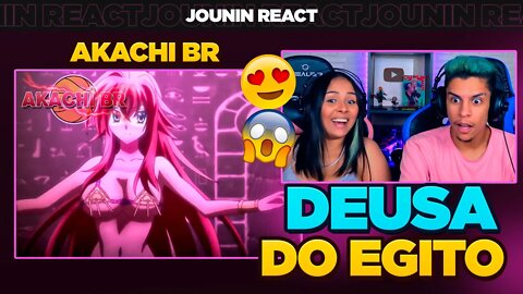 DEUSA DO EGITO - ZUEIRA ANIME | [React em Casal] 🔥