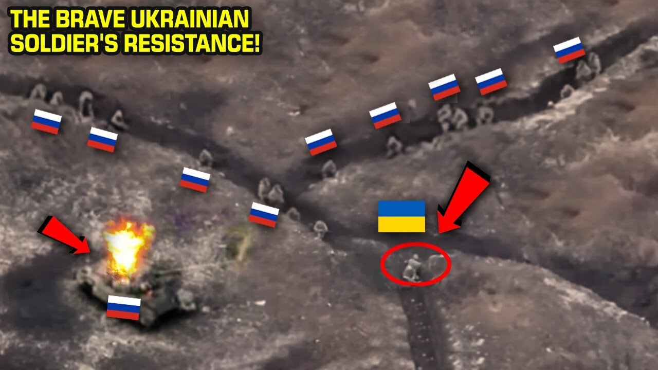 30 Russians attacked position of 8 Ukrainians surrounded Ukrainian fighters refused to surrender