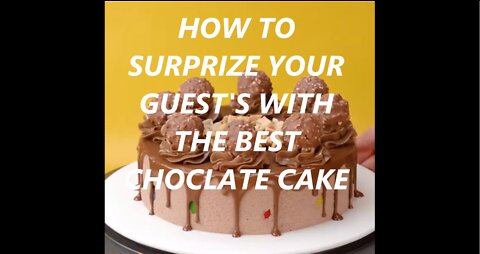 How to make the best chocolate cake