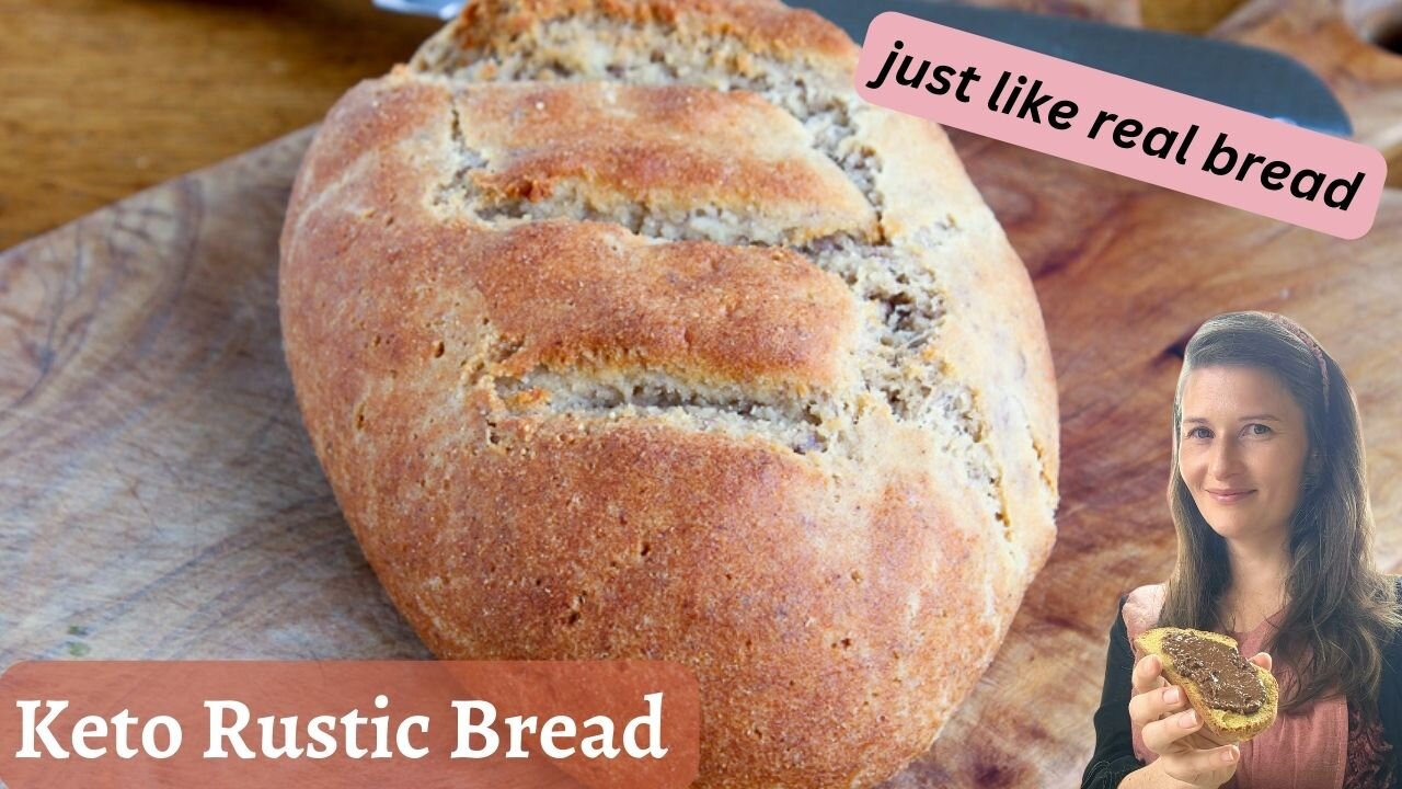 A keto bread that tastes like real bread - Keto Rustic Bread