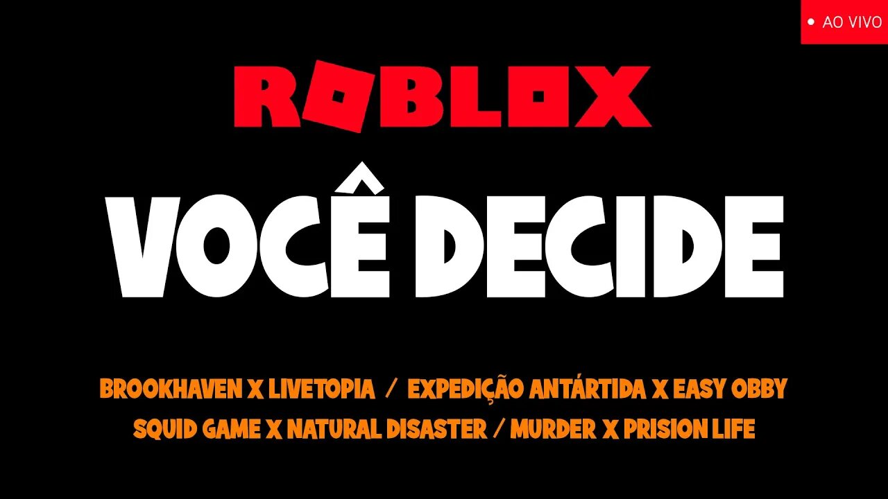 Roblox - Você decide