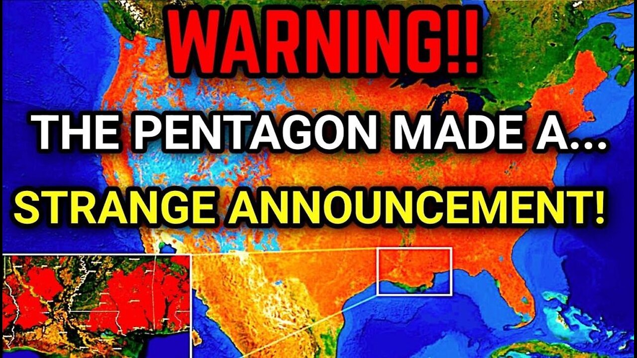 Uwaga! Pentagon wydał ... dziwne oświadczenie wideo.