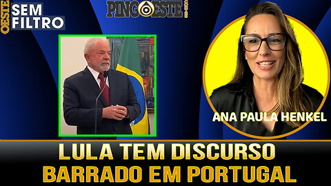 Discurso que lula faria no parlamento em Portugal é barrado pela oposição [ANA PAULA HENKEL]