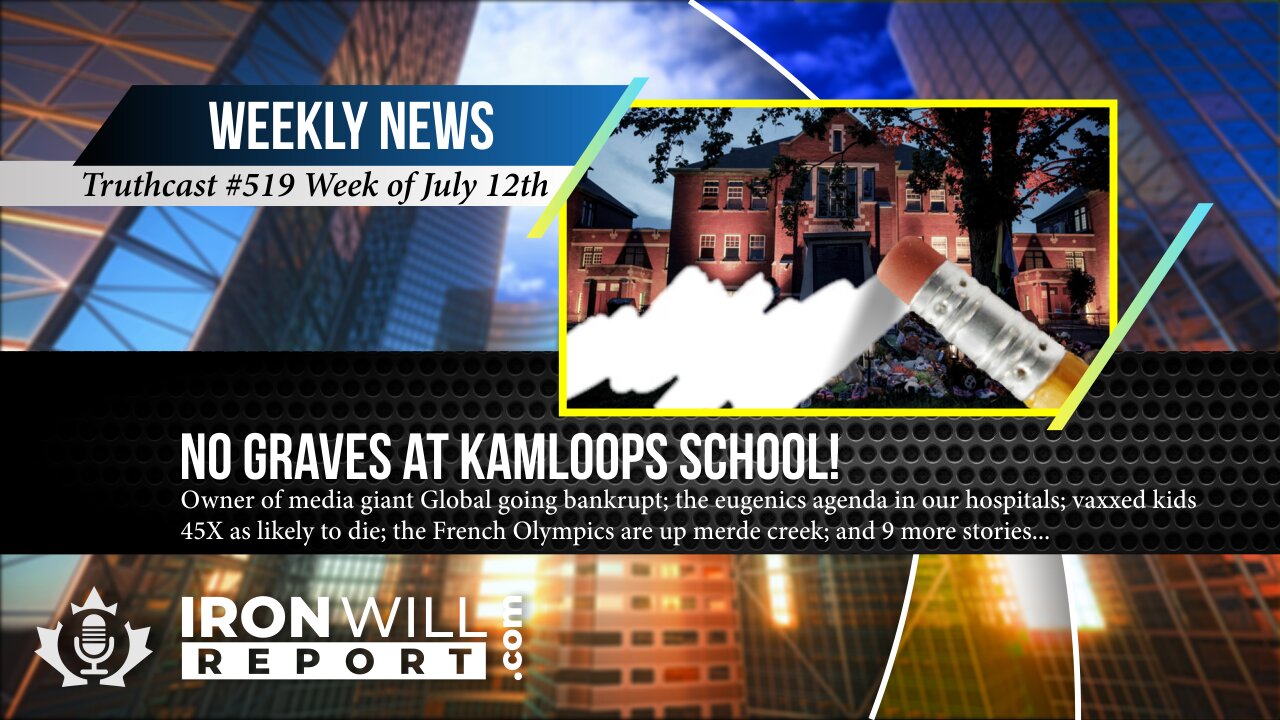 IWR News for July 12th I No Graves at Kamloops School