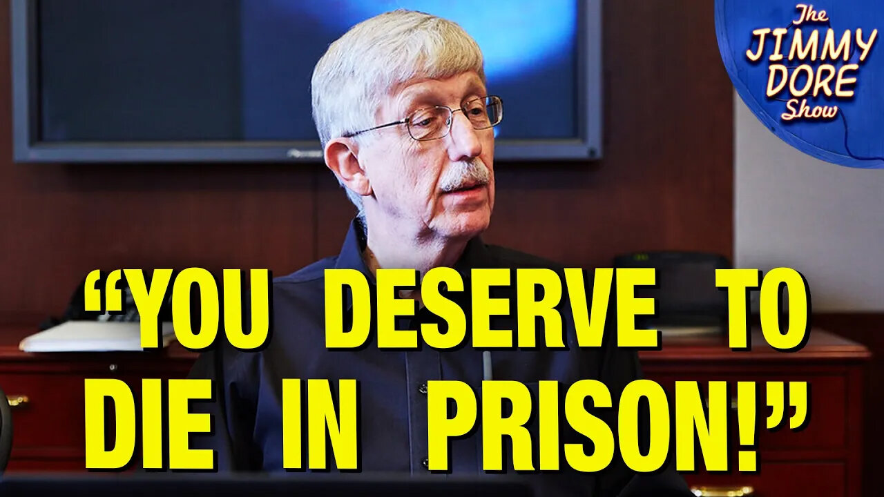 CONFRONTED - Former NIH Director Francis Collins Called Out To His Face