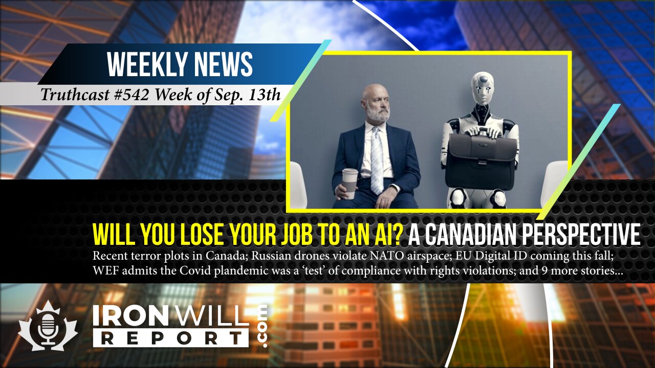 IWR News for September 13th | Will You Lose Your Job to an AI? A Canadian Perspective