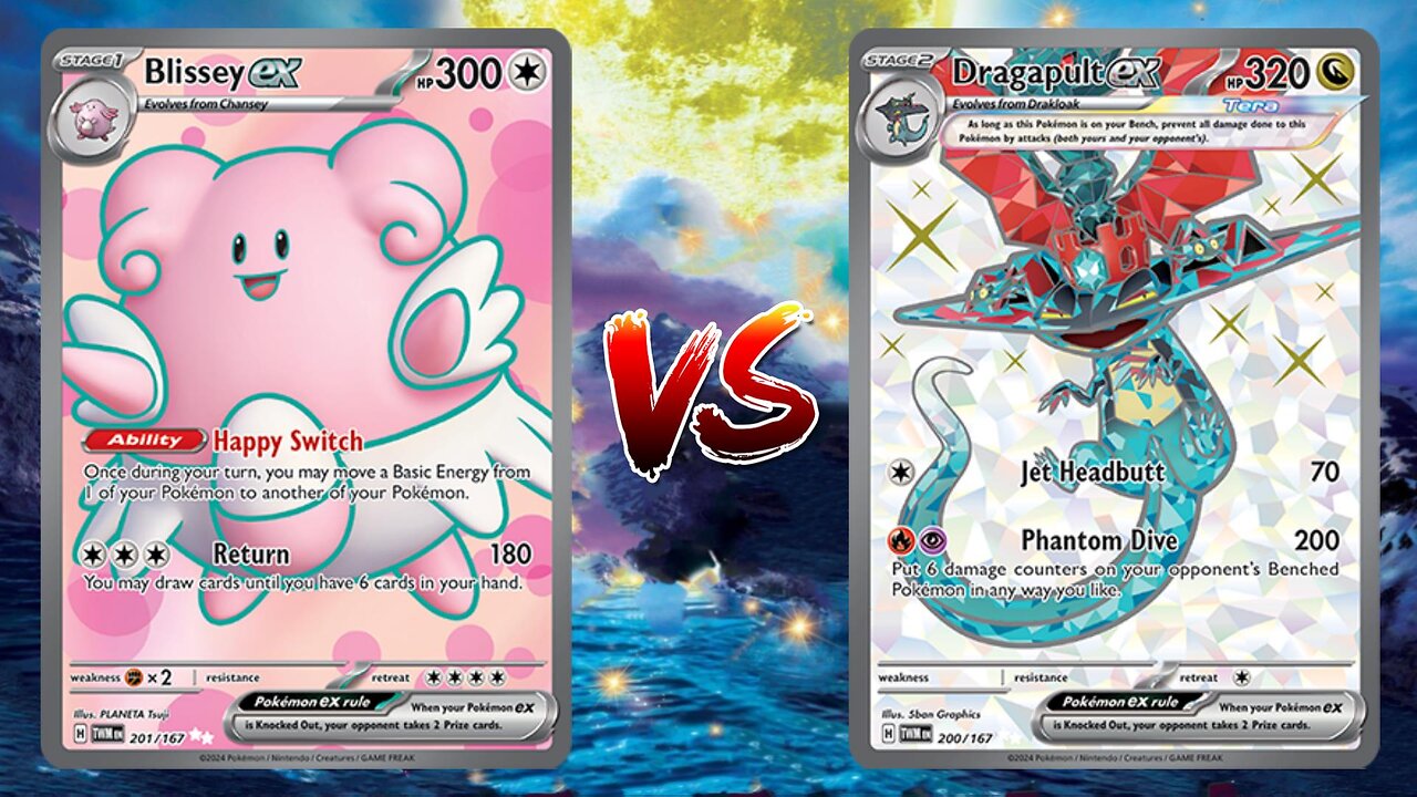 Pokemon TCG Live Blissey EX Joltik VS Dragapult EX Pidgeot EX!!