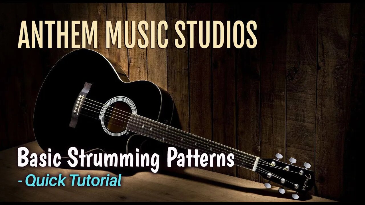 BASIC First strumming patterns