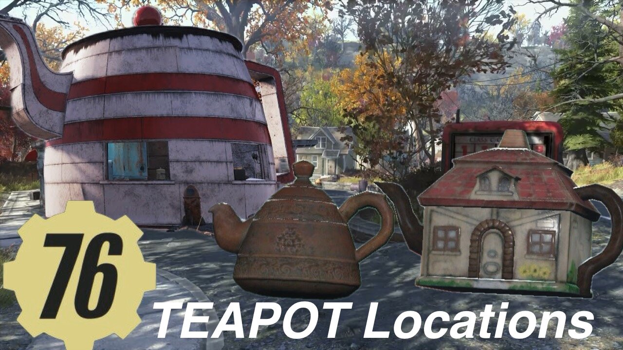 TEAPOT Locations Fallout76