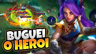 FIZ ESMERALDA COM A BUILD DA WANWAN | MOBILE LEGENDS