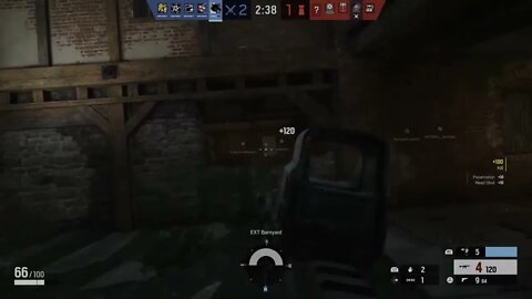 First Wallbang of match