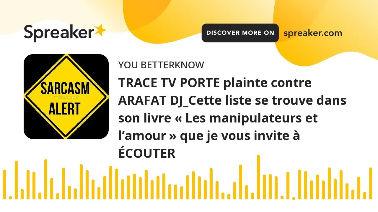 TRACE TV PORTE plainte contre ARAFAT DJ_Cette liste se trouve dans son livre « Les manipulateurs et