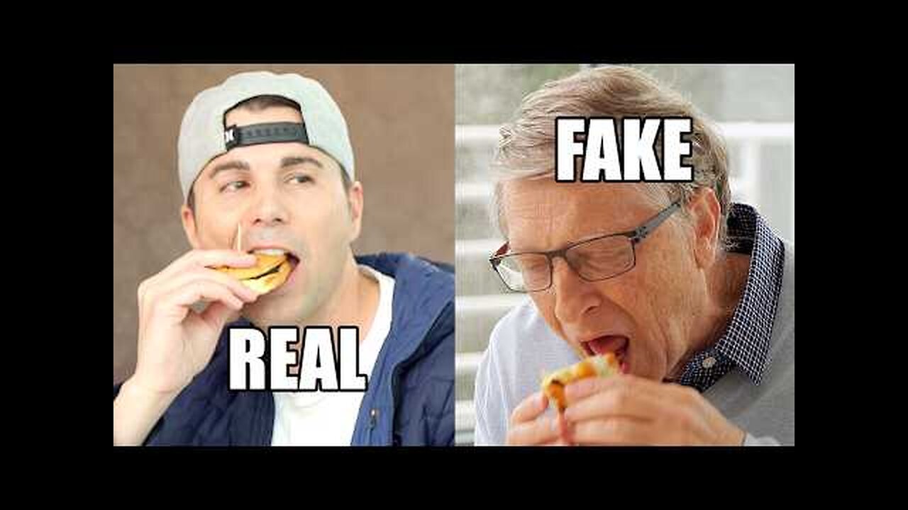 Feeding Bill Gates a Fake Burger (to Save the World)