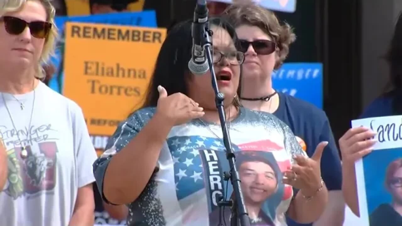 Uvalde Parents Are FED UP! Protest at Texas Capitol #shorts