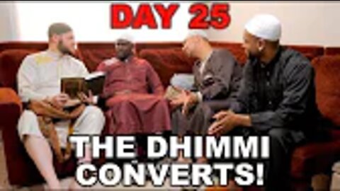 Islamicize Me Day 25: Our Dhimmi Converts to Islam!