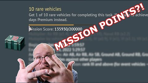 Track your Mission Points?! ~ War Thunder "10th Anniversary" Event