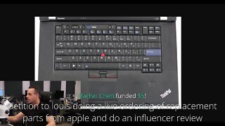 Macbook logic board repair livestream with Louis Rossmann