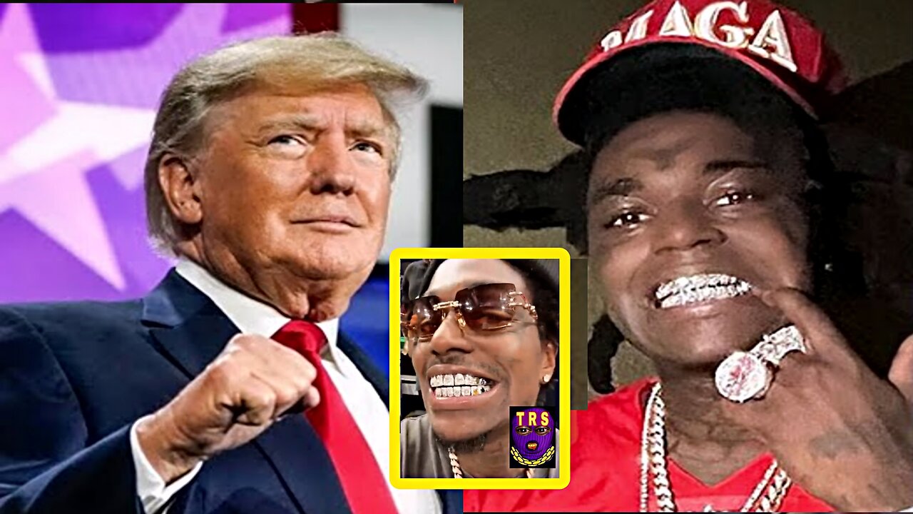 Kodak Black Goes Full MAGA while Attending Trump Rally!