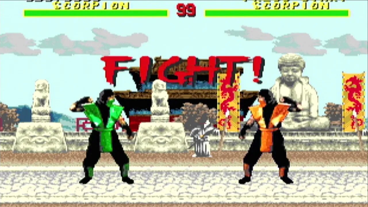 Mortal Kombat Arcade Edition (Genesis) Play As Reptile On Xbox