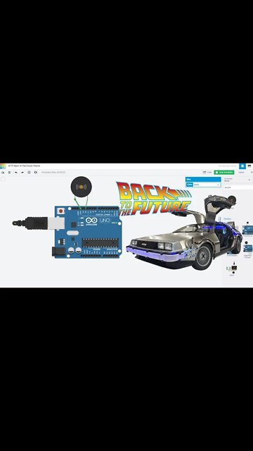 BTTF Back To The Future Theme on Arduino in One Minute