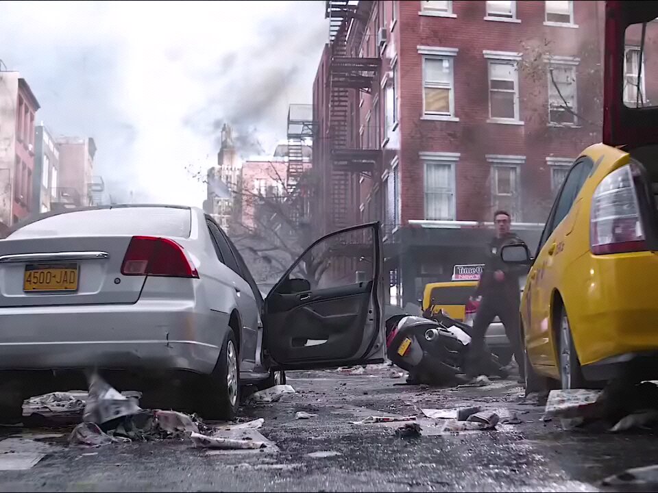 Hollywood scene