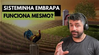 Como funciona o SISTEMINHA EMBRAPA - Produção Sustentável e Integrada de Alimentos