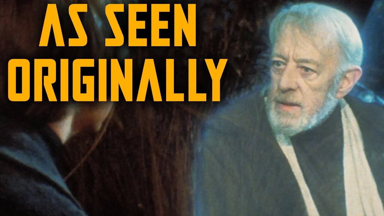 Original Star Wars Clips | Obi-Wan Appears to Luke Skywalker | Pre Special Edition