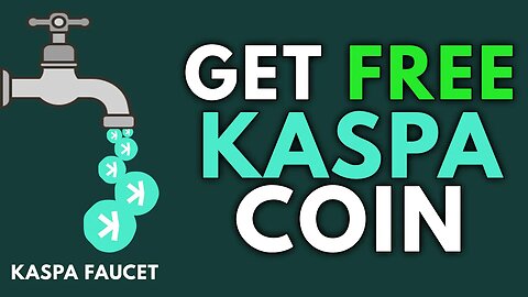 How To Get Free Kaspa Coin | Kaspa Faucet Explained (NOT A SCAM)