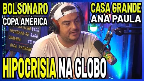 REDE GLOBO CONTRA A Copa América no Brasil - RICA PERRONE EXPÕE A HIPOCRISIA DA EMISSORA
