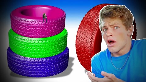 Ben Azelart REACTION | Technicolor Tire Challenge