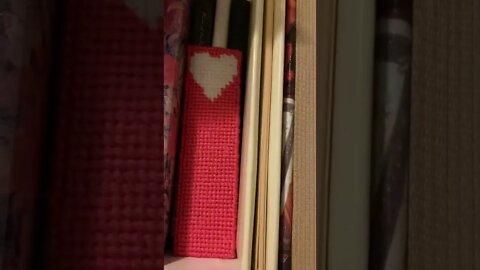 Cross Stitch Bookmark Decoration I Made