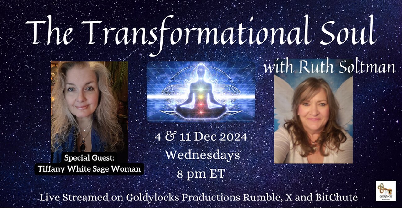 4 Dec 2024 ~ The Transformational Soul ~ SG: Tiffany White Sage Woman ~ Ep 200