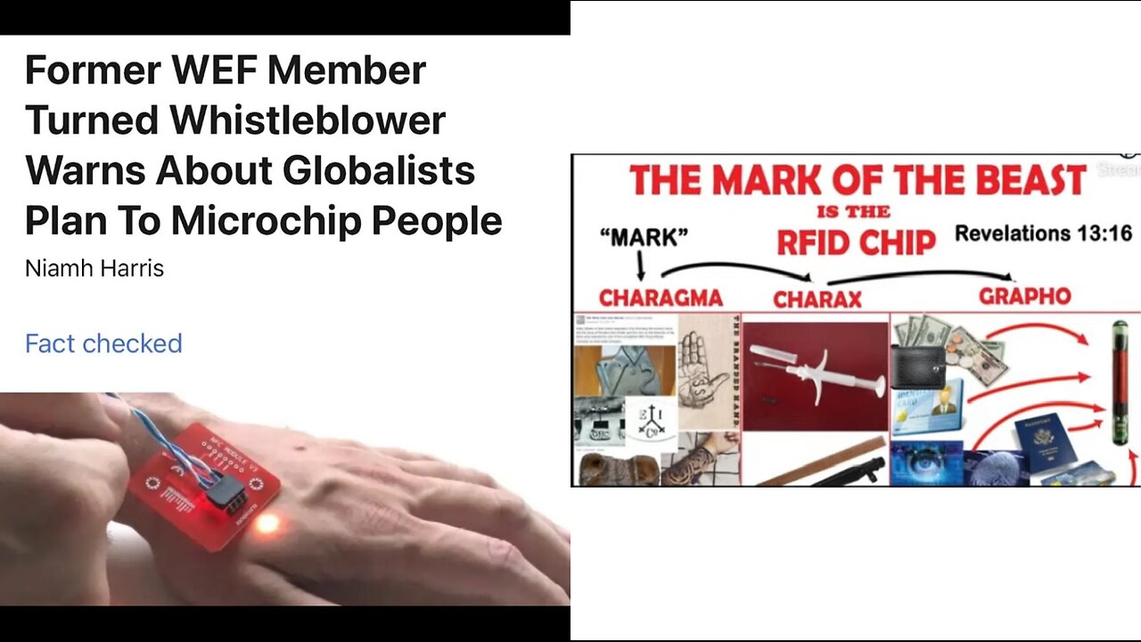 Former WEF Member Turned Whistleblower Warns Globalists Plan to Microchip People