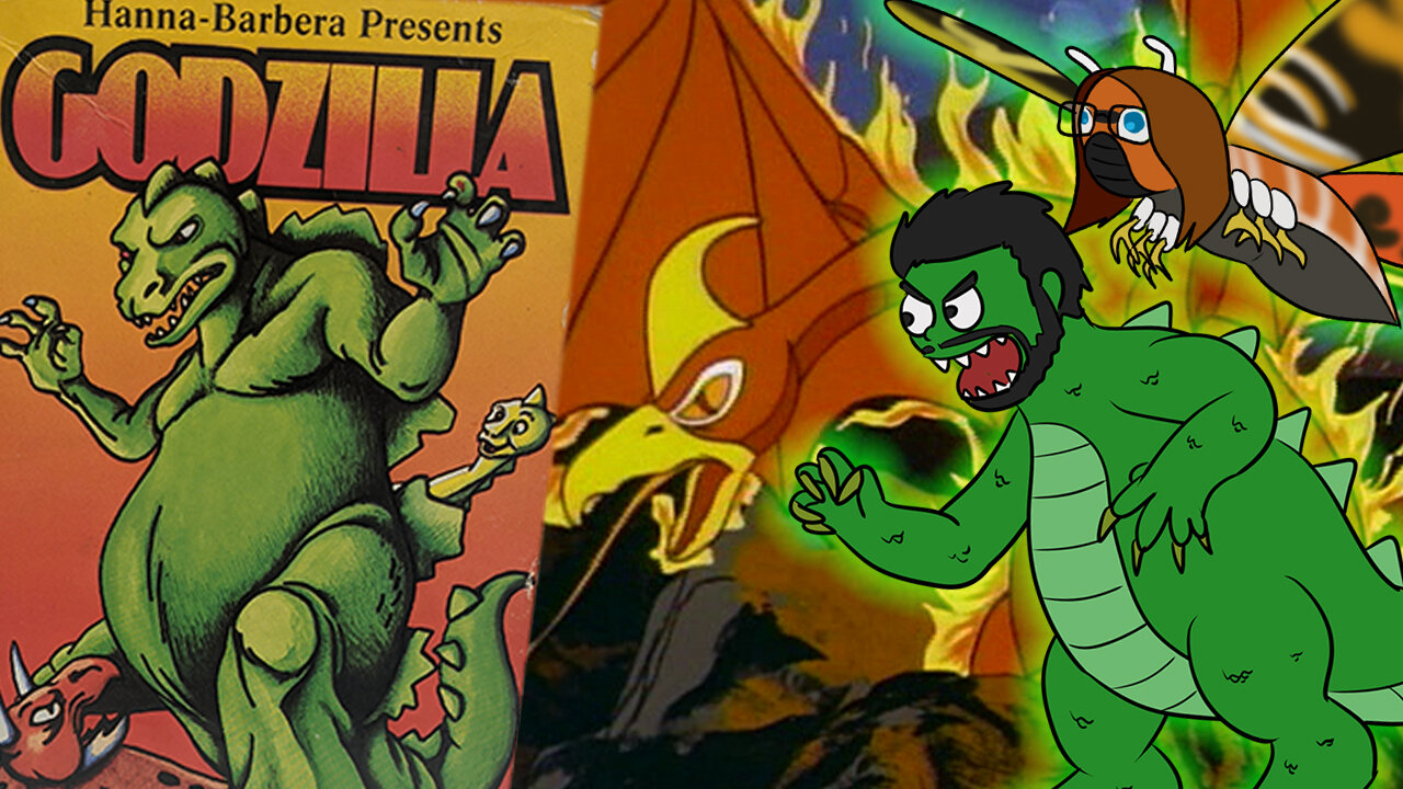 Hanna-Barbera's Godzilla - The Fire Bird - Castzilla vs. The Pod Monster