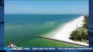 Manatee County using drones to identify red tide debris off shore