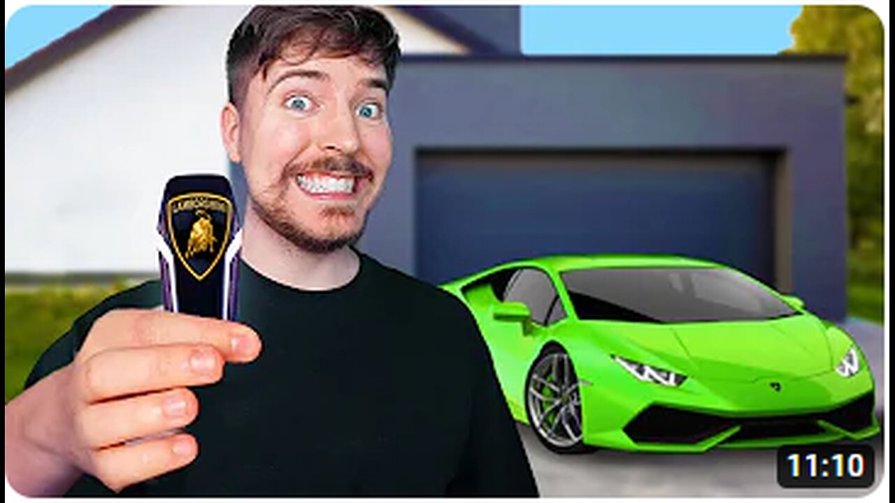 How I Won A Lamborghini From MrBeast