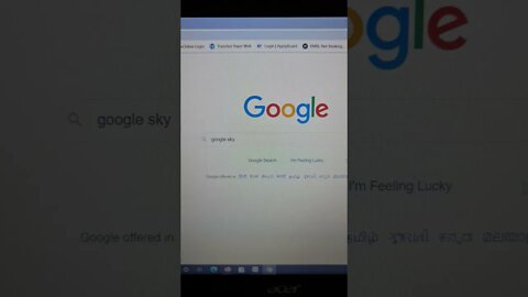 Google tricks no. 16 (google sky) #shorts #youtubeshorts