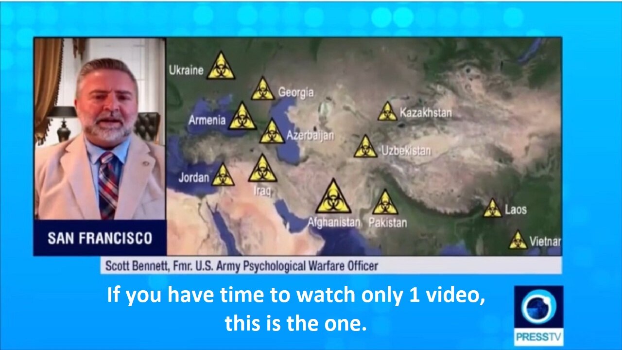 Scott Bennett CIA: US Bio Weapons Developed in Ukraine Tailored to Exterminate People of Scythian (Slavic) DNA