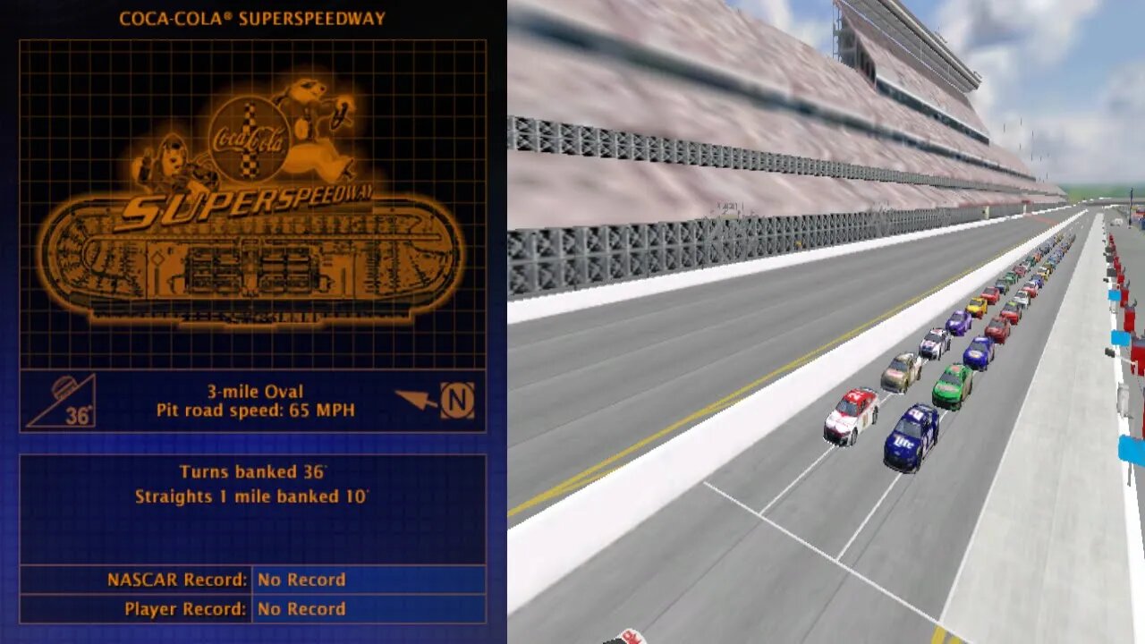 NR 2003 Full Race Coca Cola SuperSpeedway Ai
