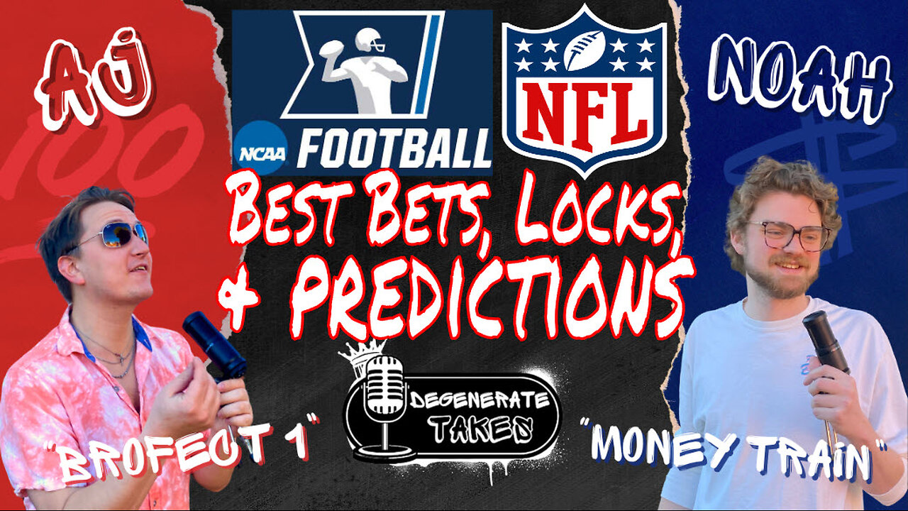 NFL Week 9 & College Football Week 10 Picks Predictions & Bets