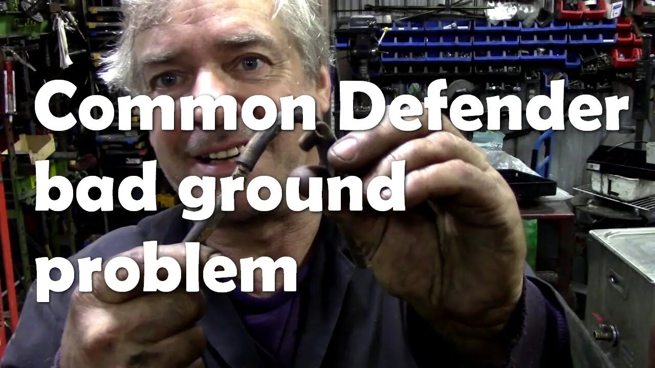 Defender bad grounds - a common problem on older trucks, and an easy fix!