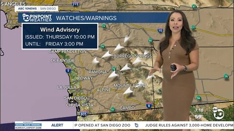 ABC 10News PinPoint Weather With Meteorologist Angelica Campos