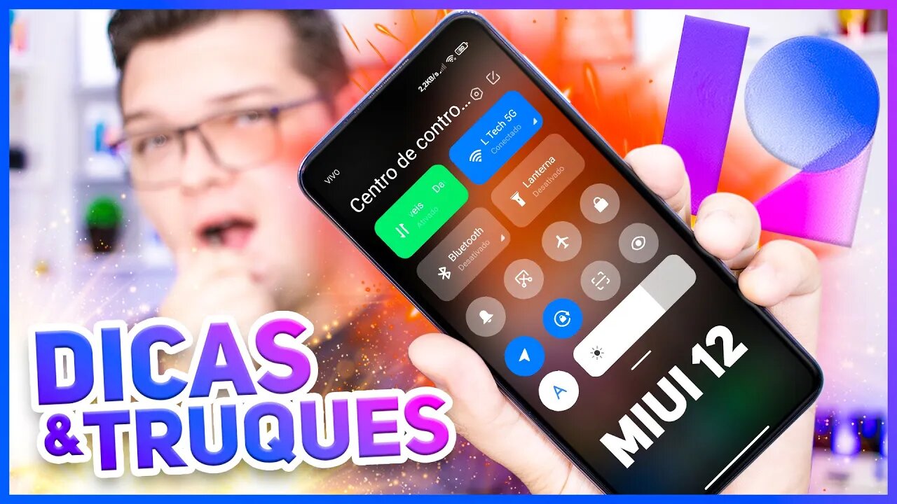 MELHORANDO seu XIAOMI com a MIUI 12 - DICAS E TRUQUES