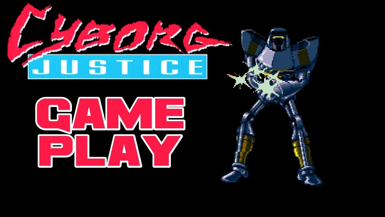 Cyborg Justice - Sega Genesis Gameplay 😎Benjamillion