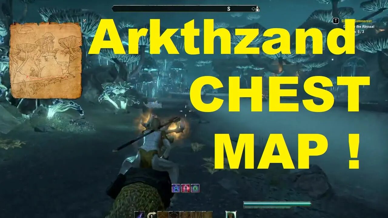 ESO Arkthzand Cavern Treasure Map Location! - (Markarth Guide) Elder Scrolls Online