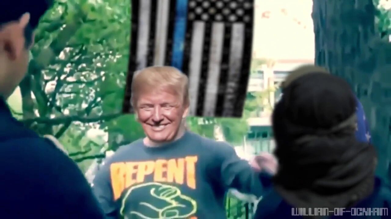 President Trump stops Antifa's Sucker Punch against America