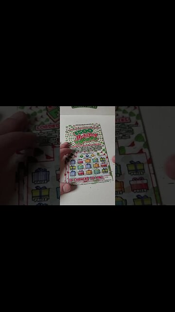 $500 Holiday Lottery Scratch Off Tickets!