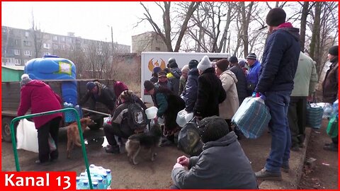 Elderly and disabled evacuated from frontline Chasiv Yar, eastern Ukraine